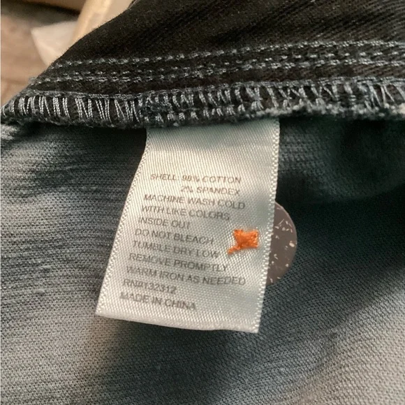 Howler Brothers Dark Gray Shorts with Orange Detail - Picture 8 of 8